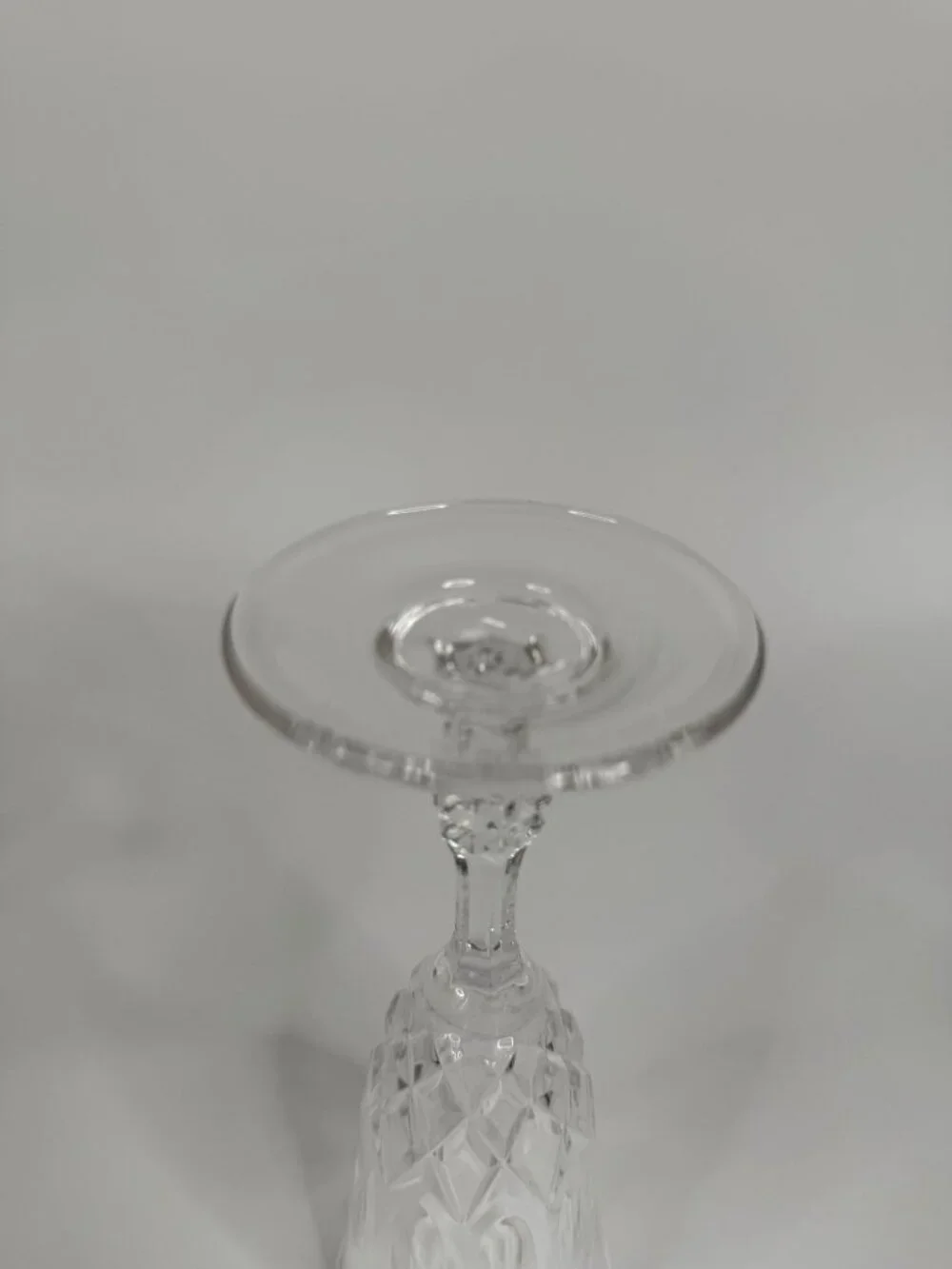 Vintage Royal Crystal Rock Linea Medici Crystal Champagne Glass, 7.25